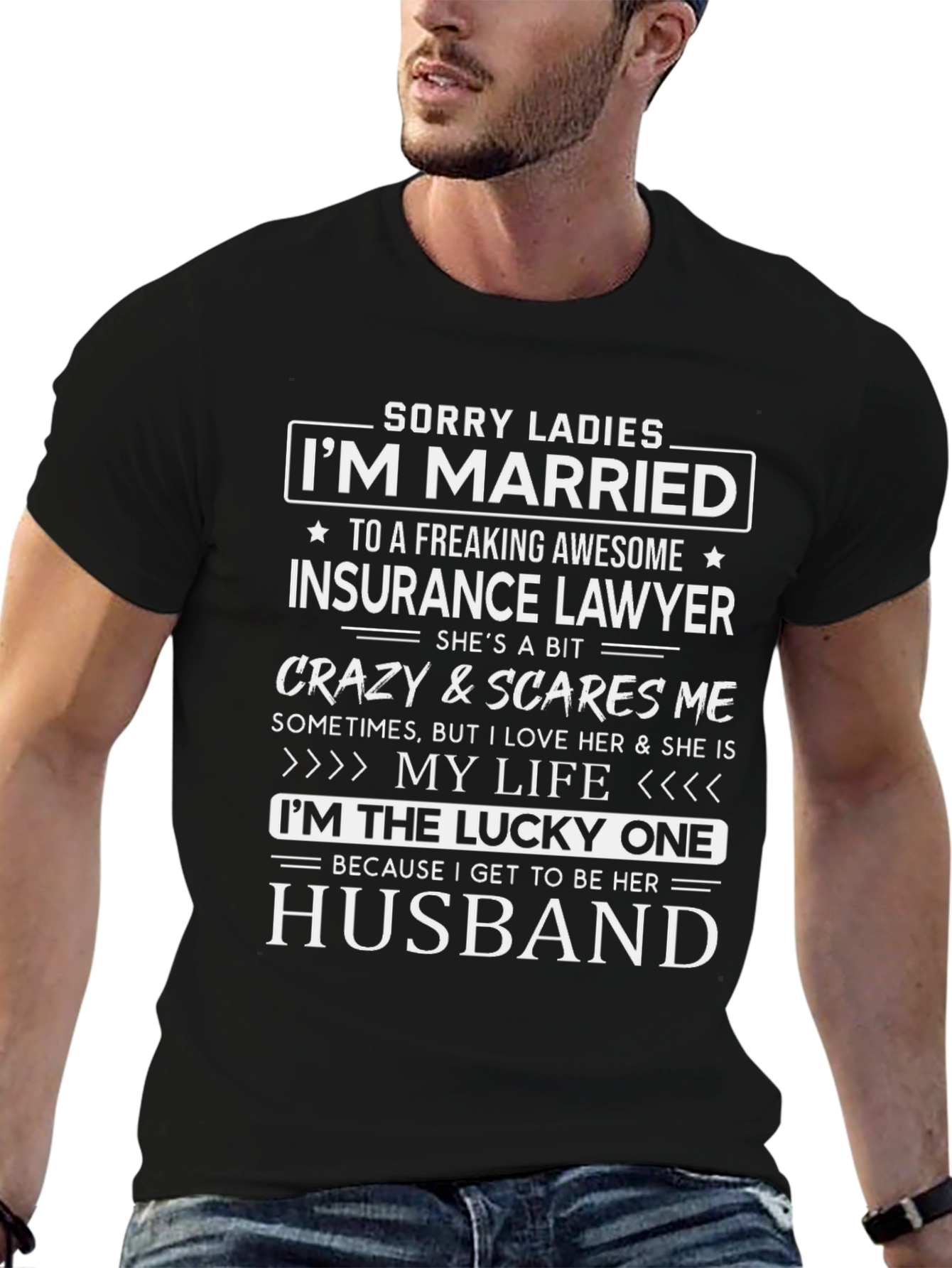 Married to an Insurance Lawyer T-Shirt