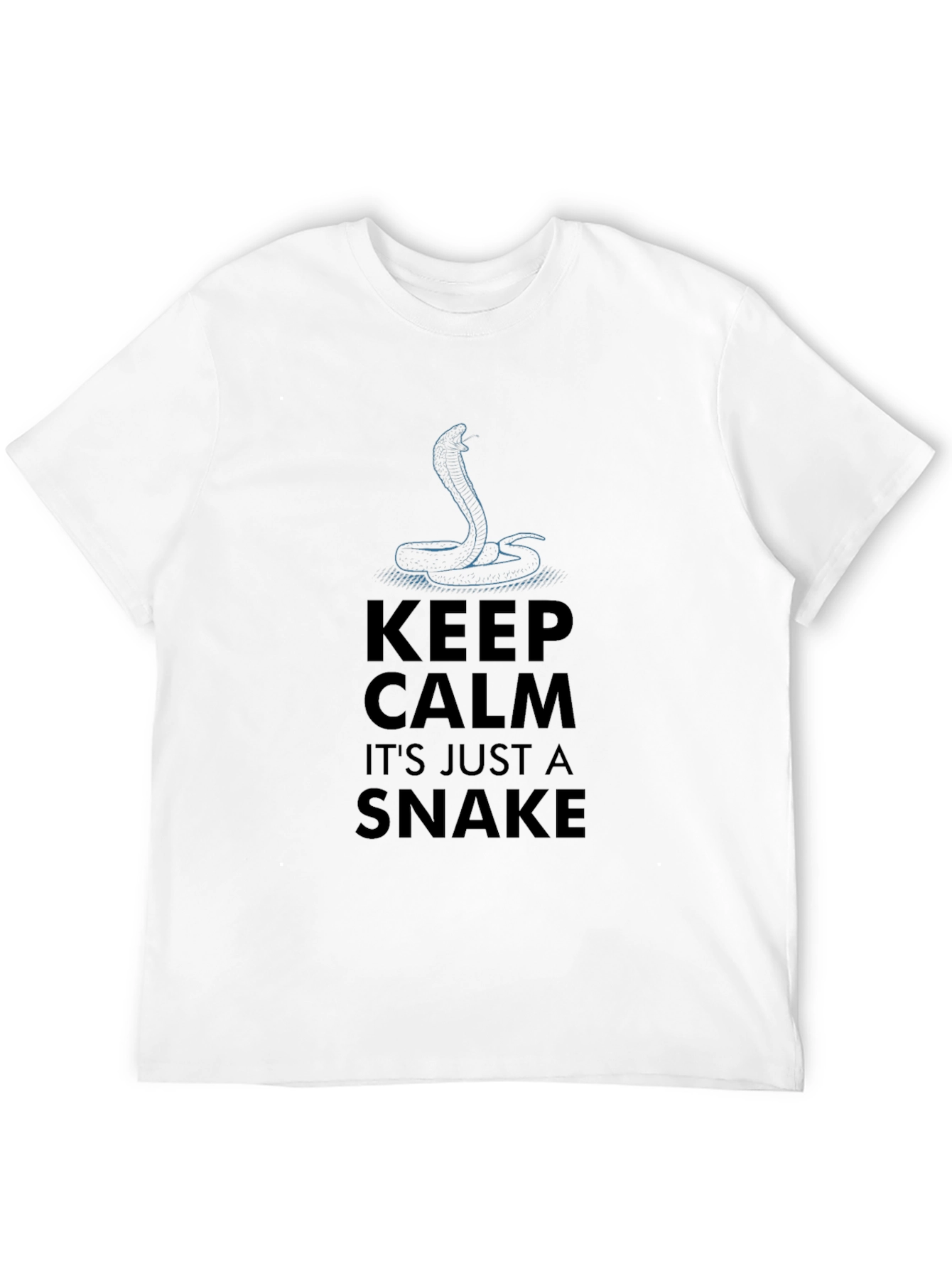 Keep Calm Its Just A Snake Tee