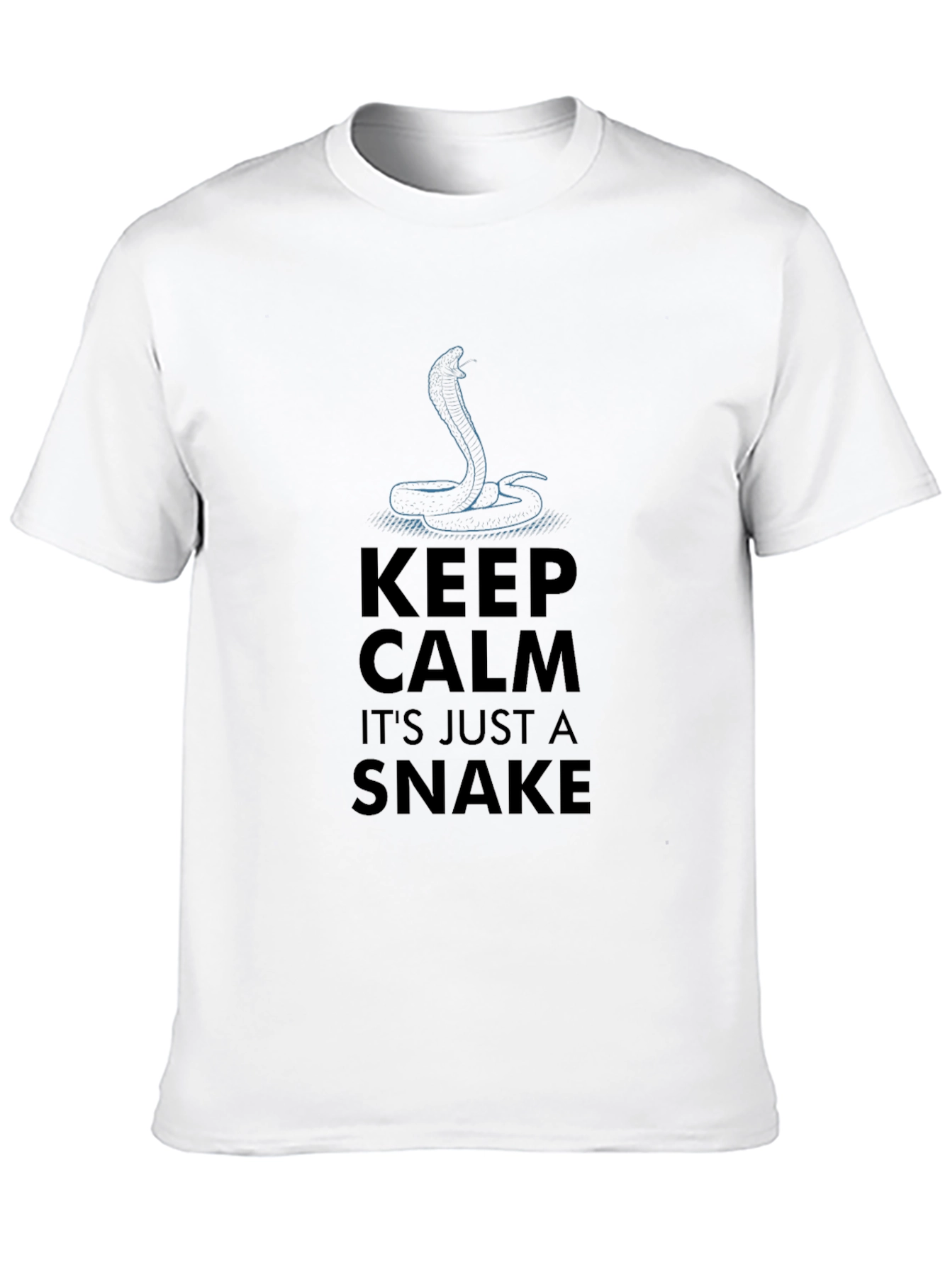 Keep Calm Its Just A Snake Tee