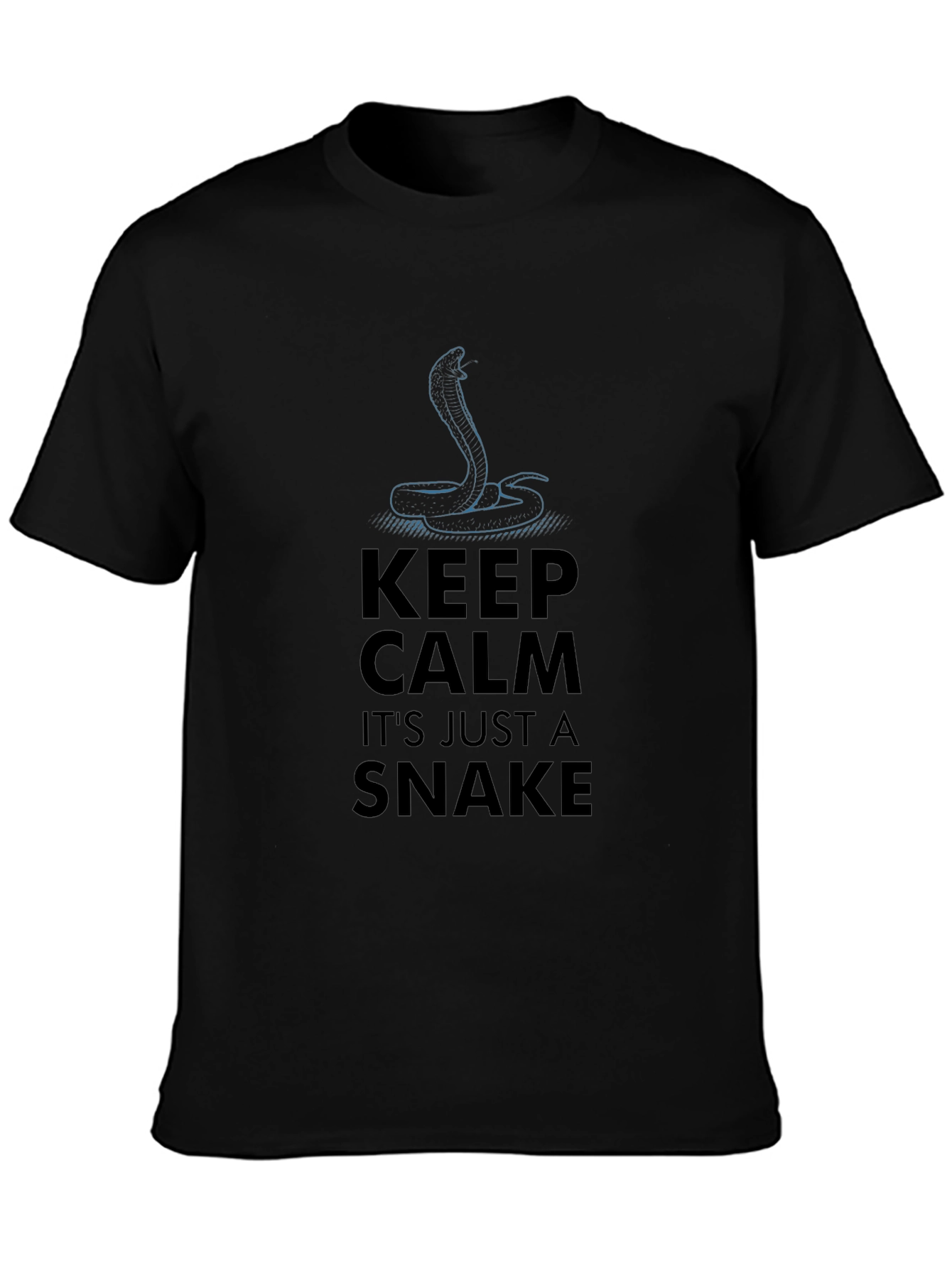 Keep Calm Its Just A Snake Tee