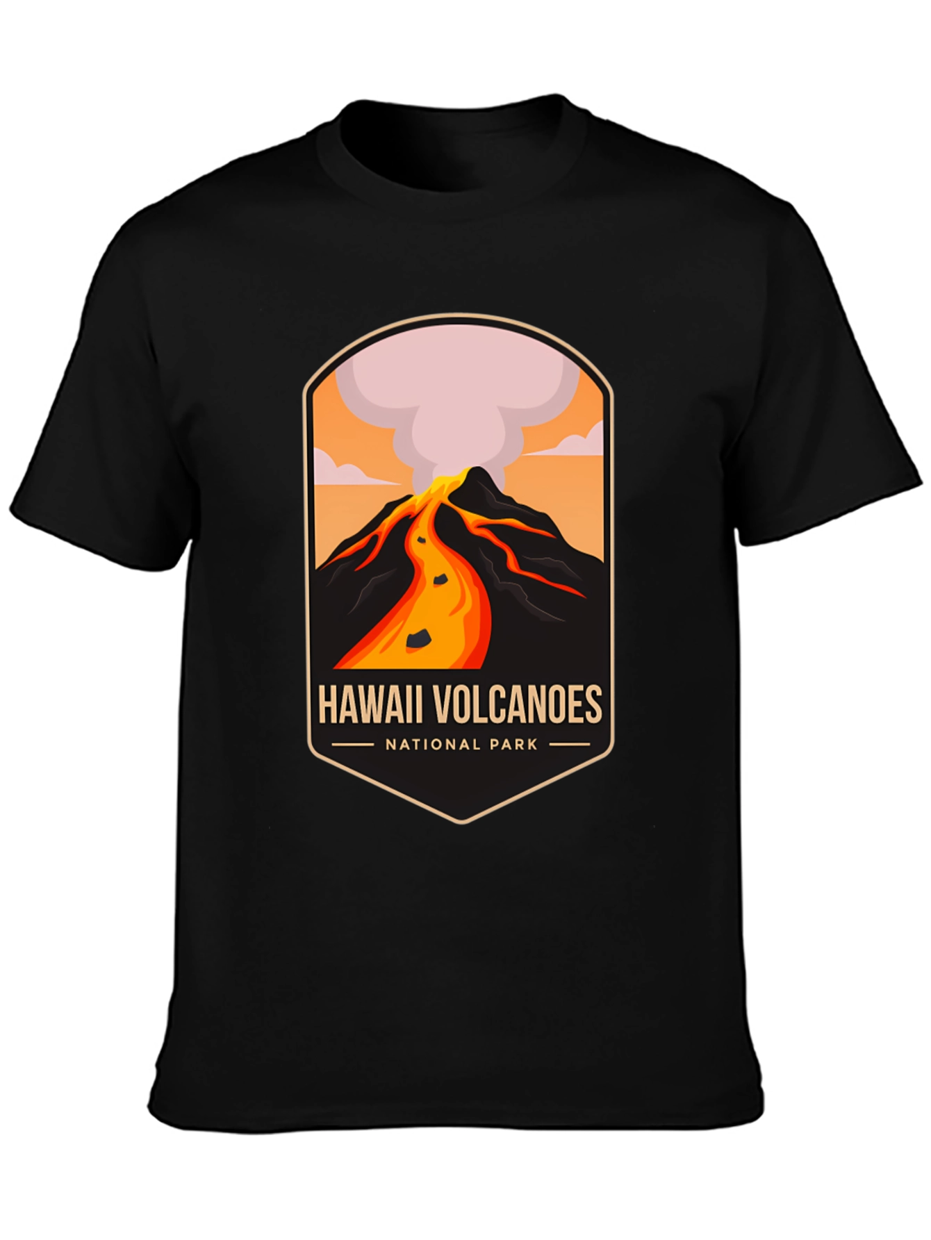 Hawaii Volcanoes National Park Graphic T-Shirt