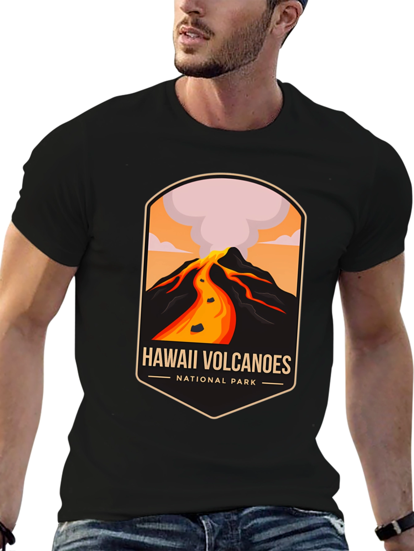 Hawaii Volcanoes National Park Graphic T-Shirt
