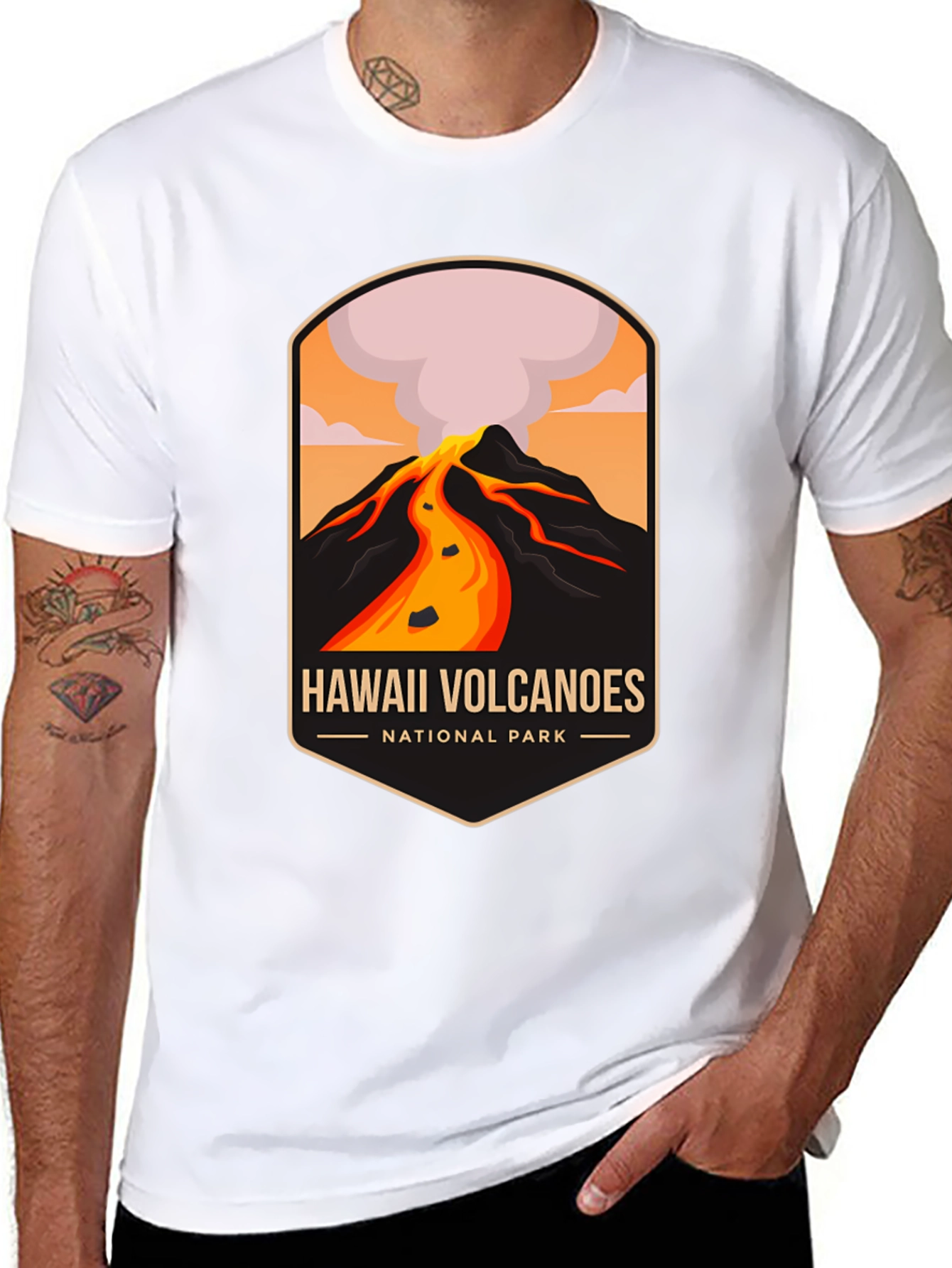 Hawaii Volcanoes National Park Graphic T-Shirt