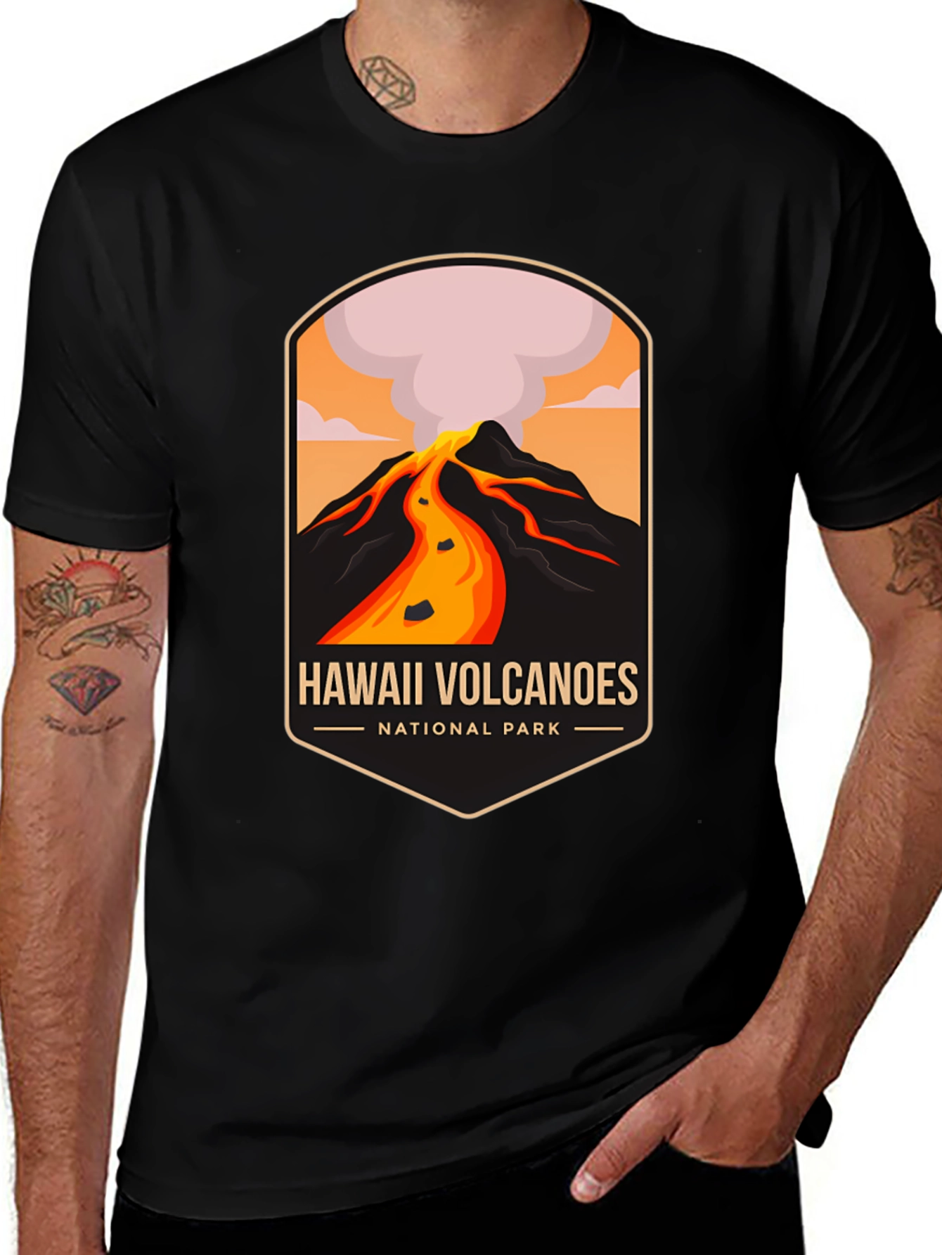 Hawaii Volcanoes National Park Graphic T-Shirt