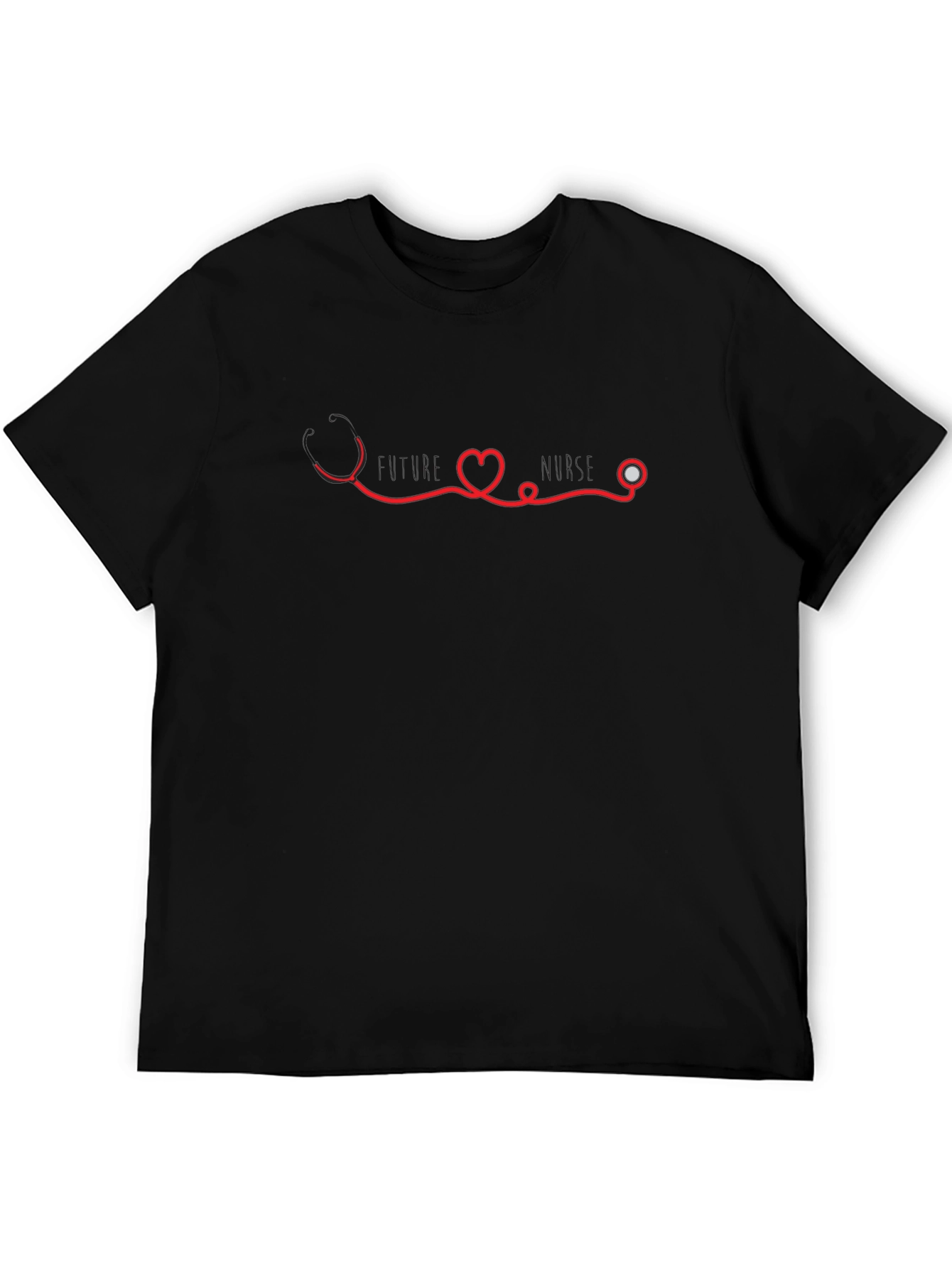 Heartbeat Stethoscope Graphic Tee - Medical Love