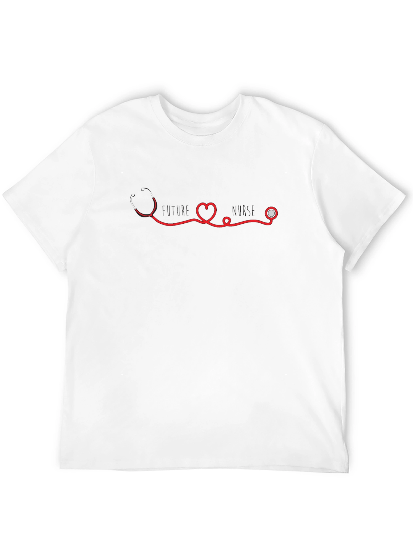 Heartbeat Stethoscope Graphic Tee - Medical Love