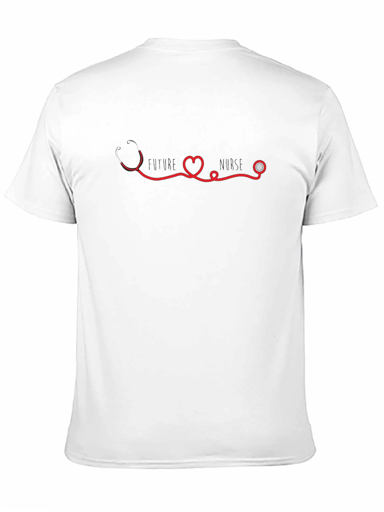 Heartbeat Stethoscope Graphic Tee - Medical Love