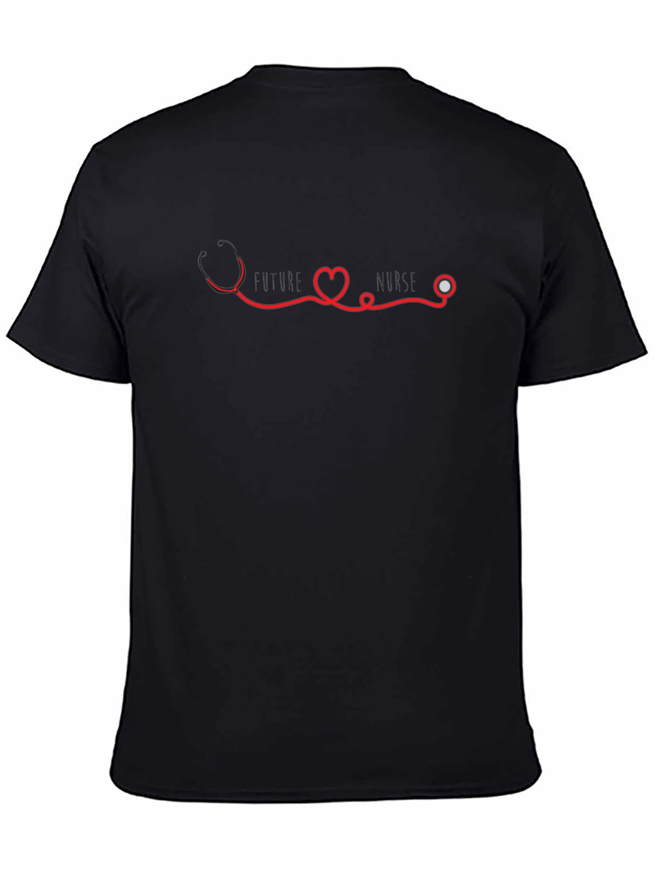 Heartbeat Stethoscope Graphic Tee - Medical Love