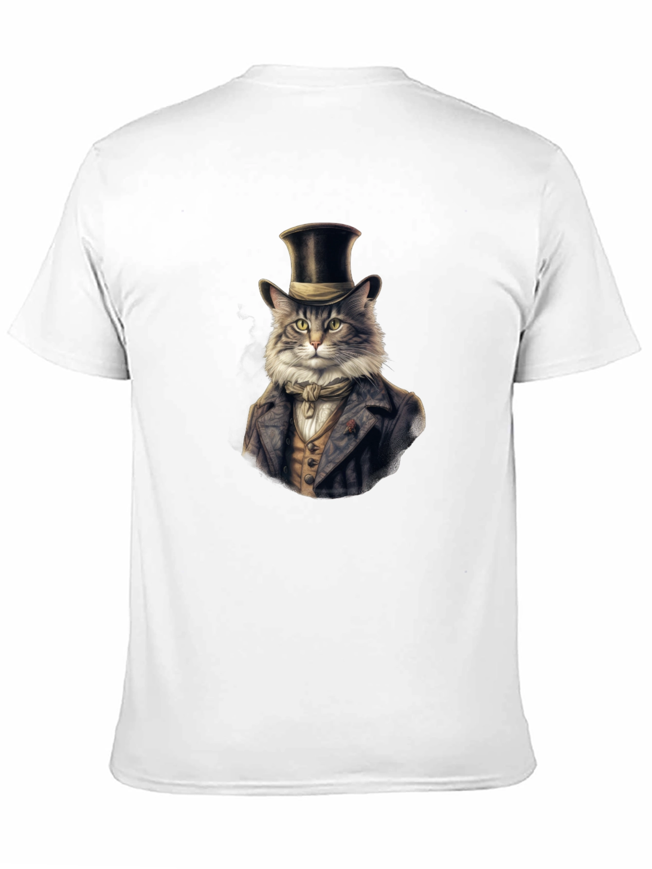 Dapper Cat Top Hat T-Shirt