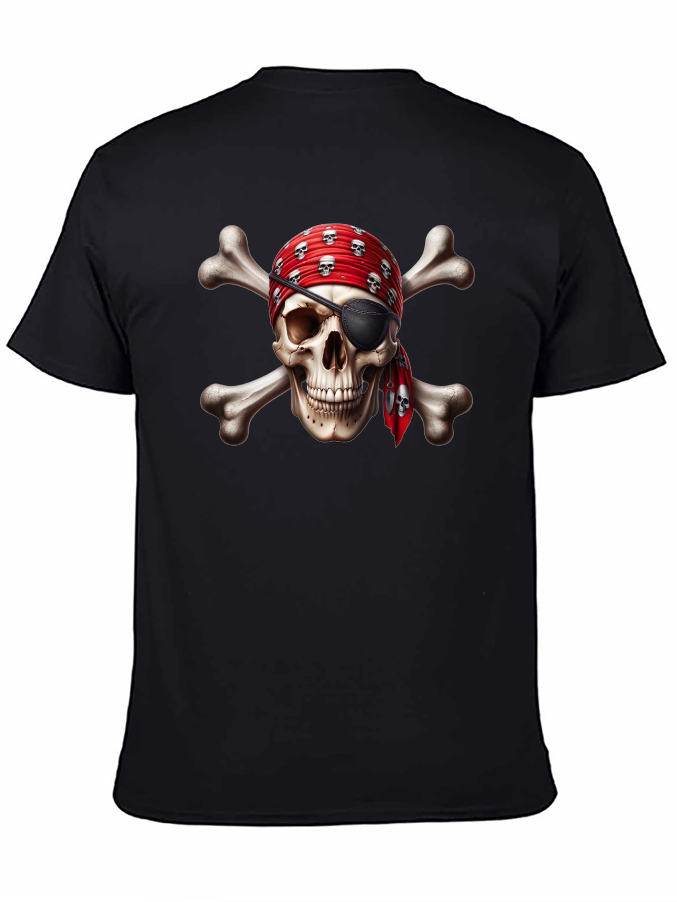Pirate Skull T-Shirt - Crossbones Graphic Tee