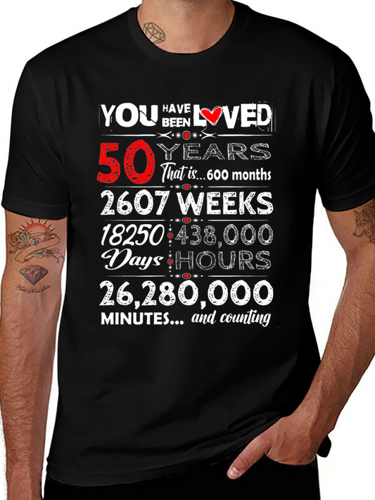 50 Years Loved T-Shirt