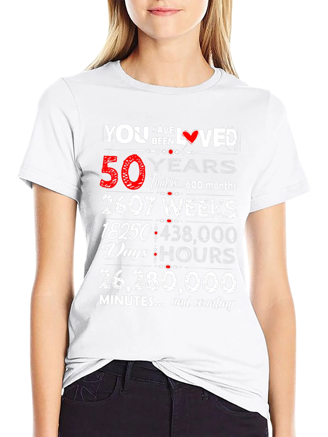 50 Years Loved T-Shirt
