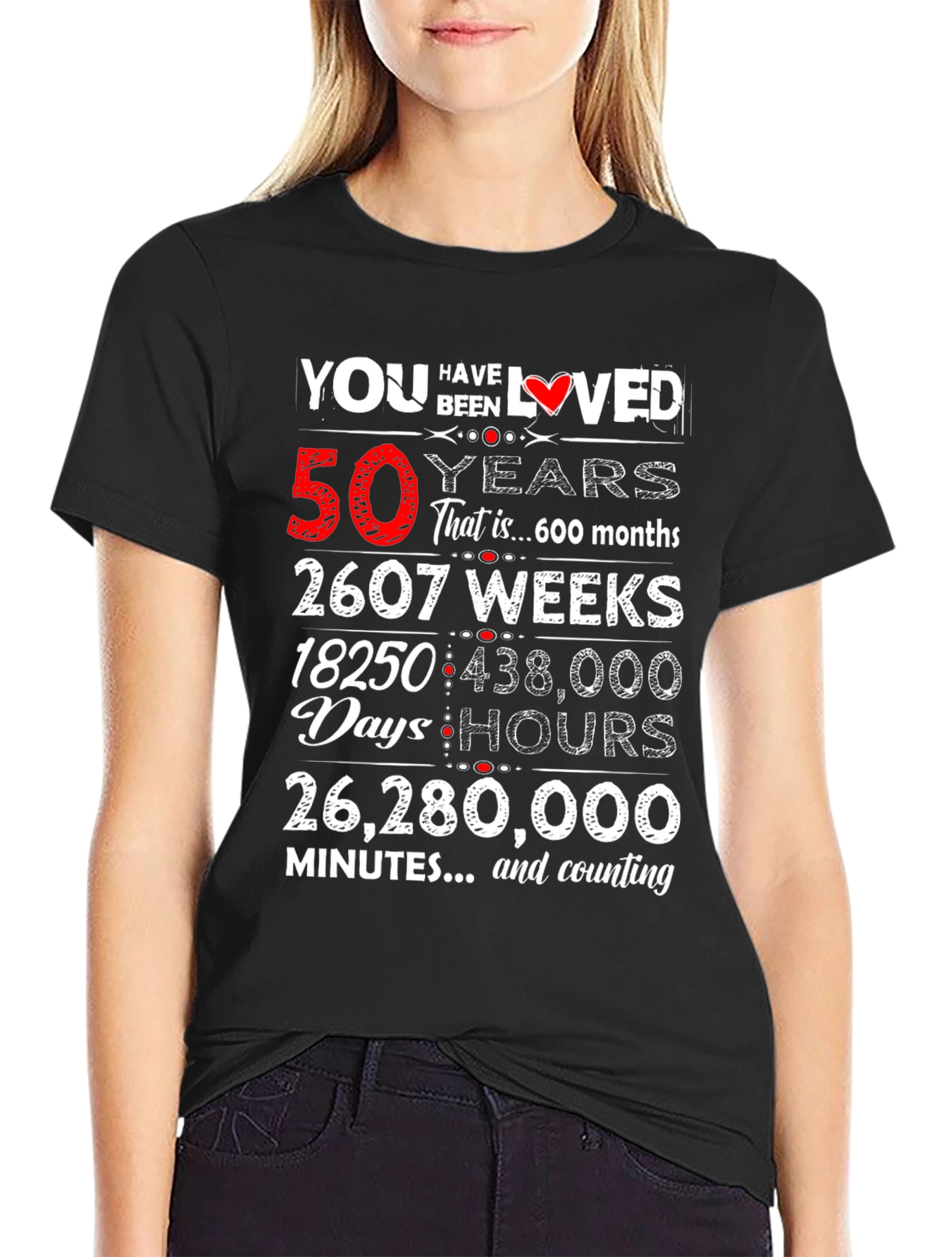 50 Years Loved T-Shirt
