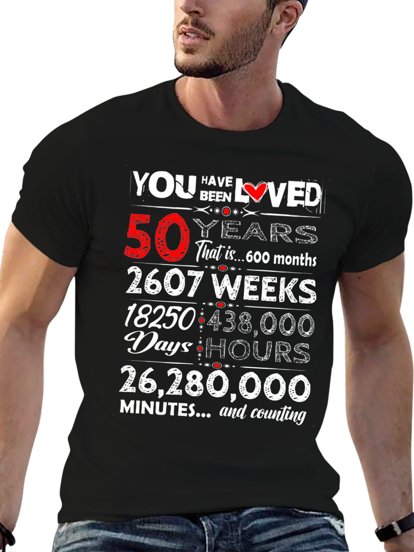 50 Years Loved T-Shirt