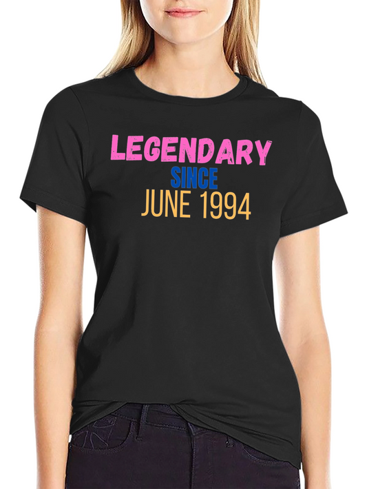 Legendary Since June 1994 Black T-Shirt