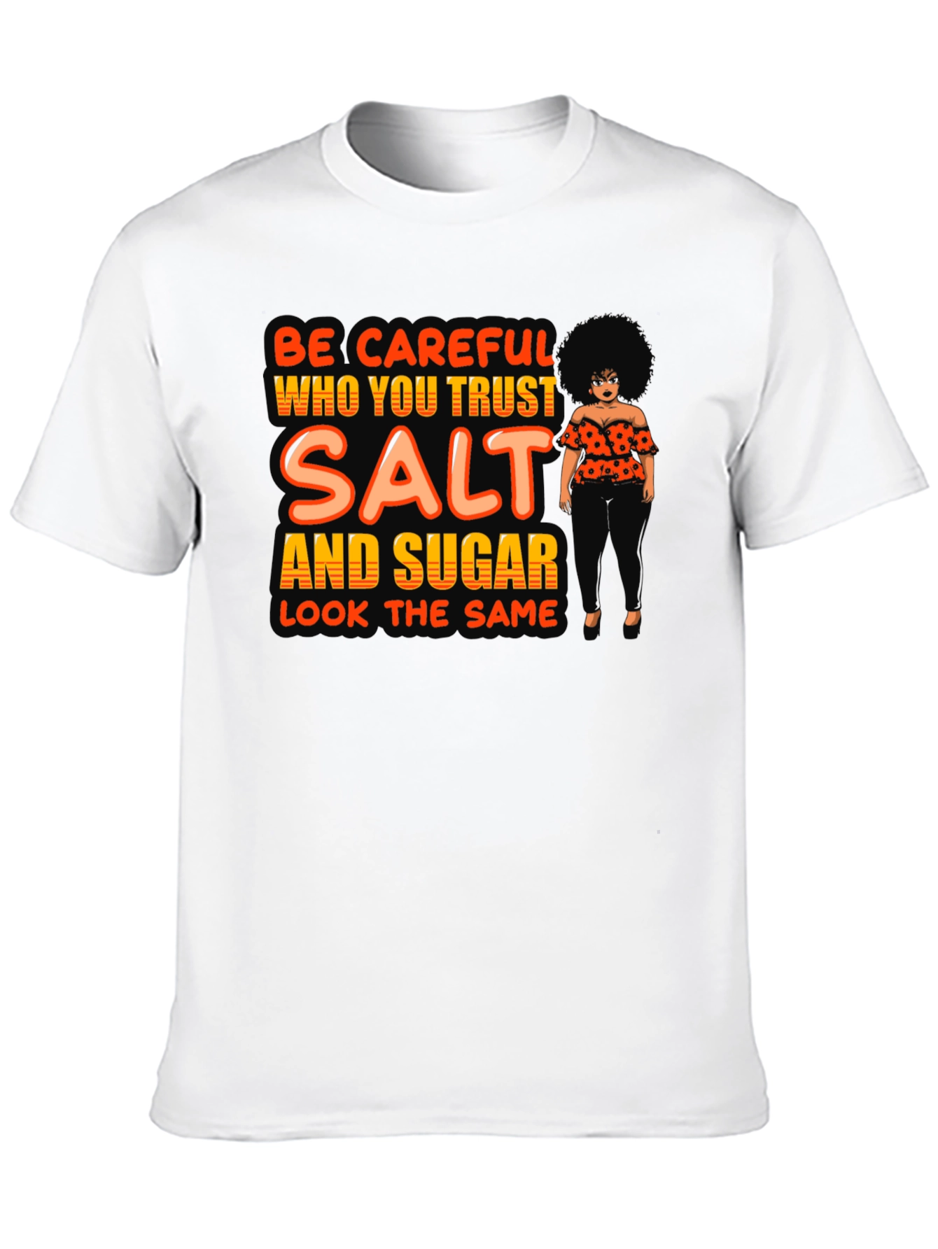 Salt and Sugar Graphic T-Shirt - Trust No One