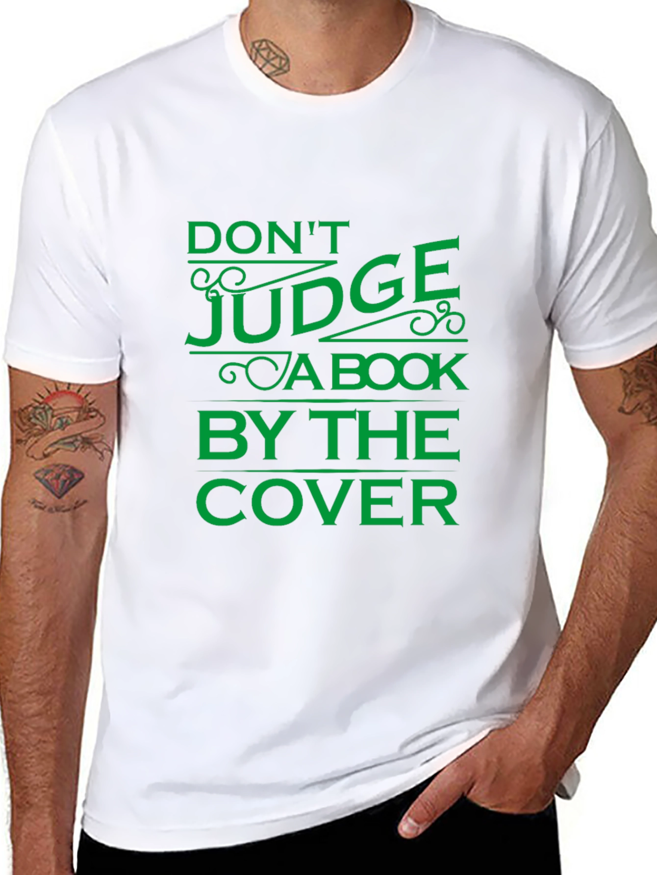 Dont Judge a Book by Its Cover T-Shirt