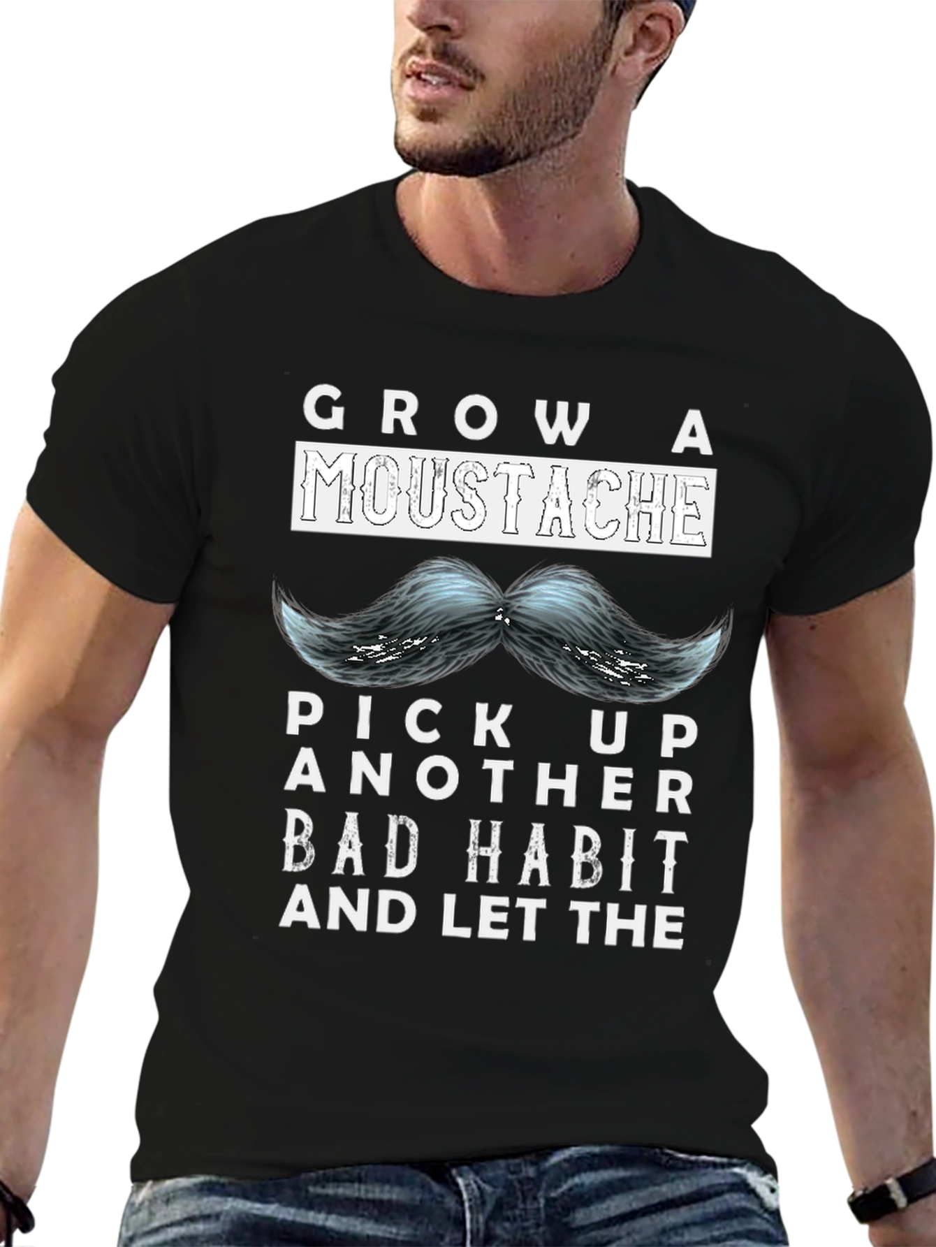 Grow a Moustache T-Shirt