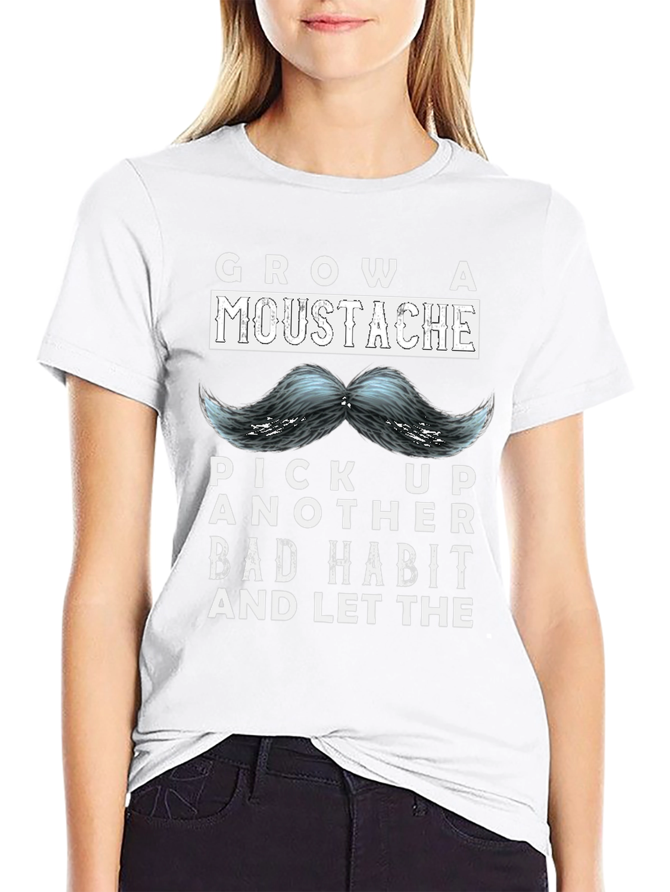 Grow a Moustache T-Shirt