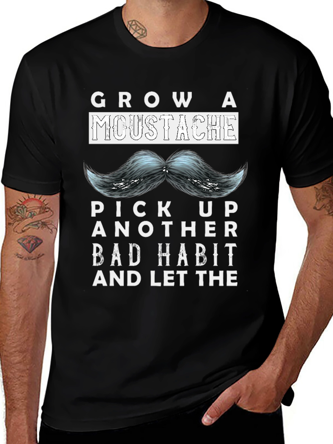 Grow a Moustache T-Shirt