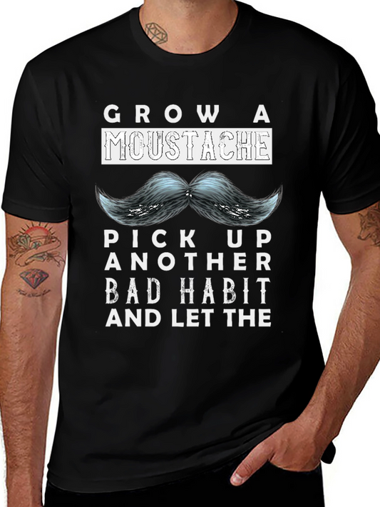 Grow a Moustache T-Shirt