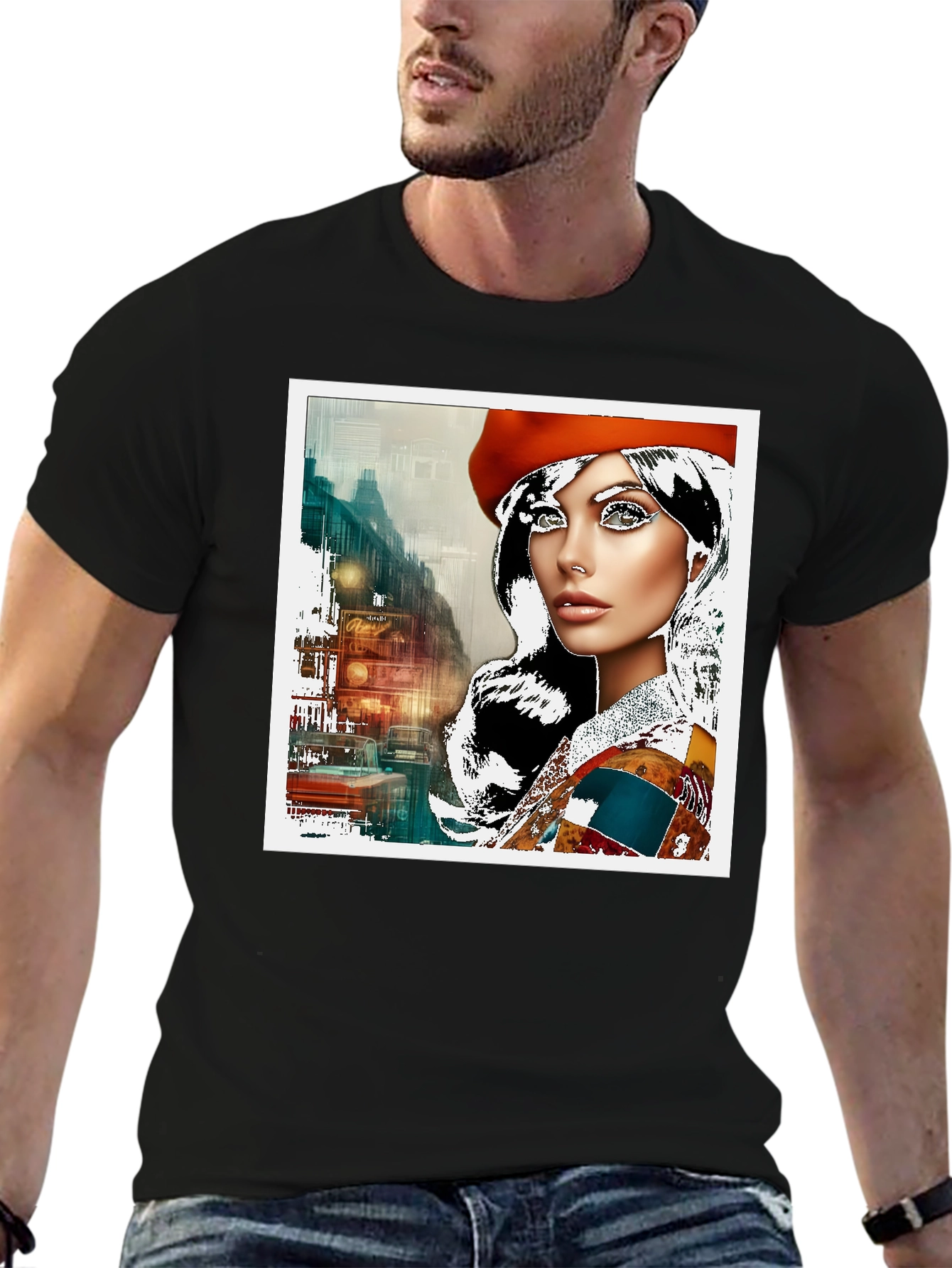 Stylish Urban Chic Graphic Tee