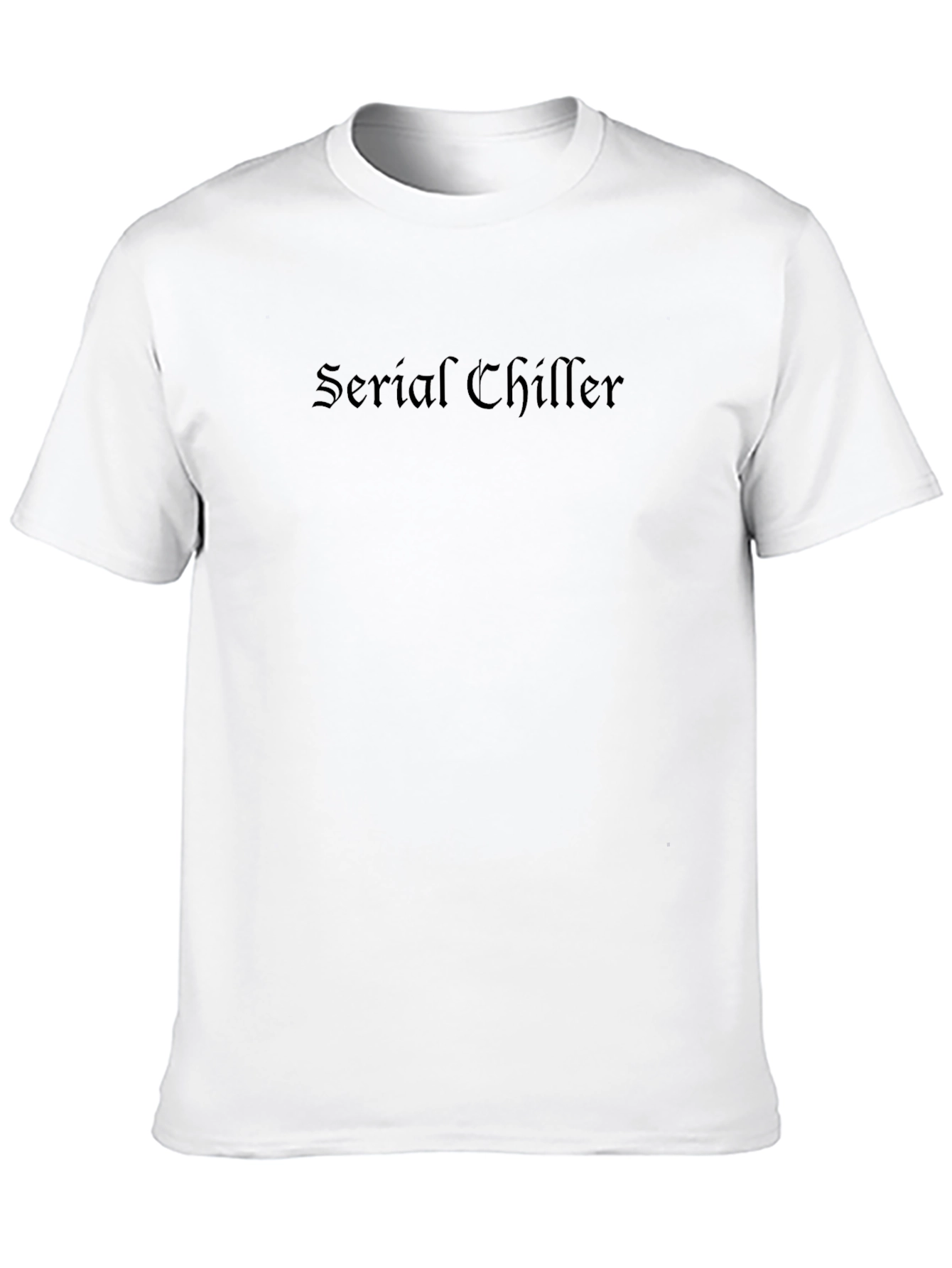 Serial Chiller Black Graphic Tee