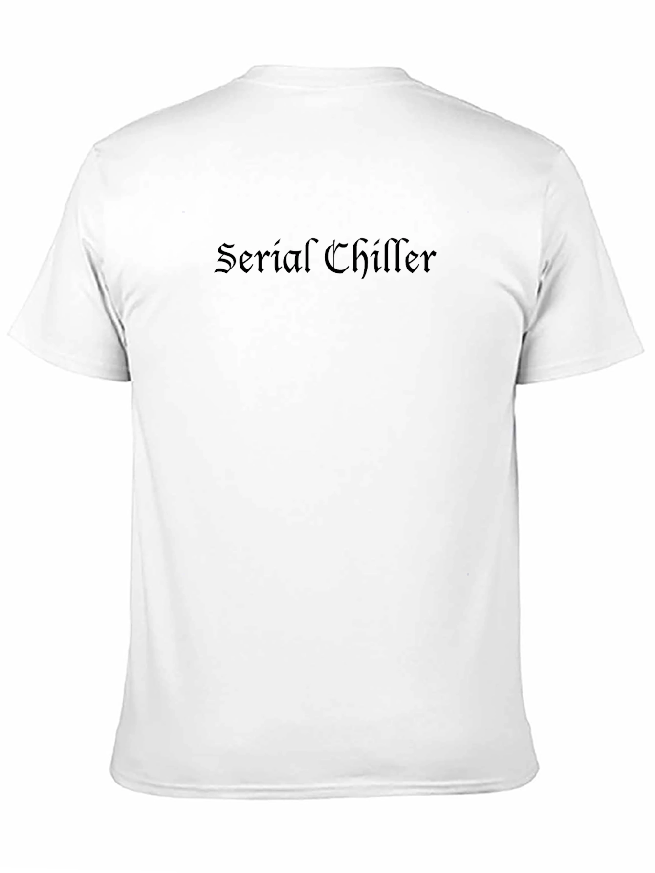 Serial Chiller Black Graphic Tee