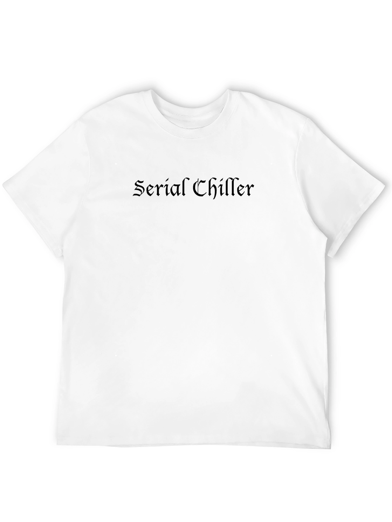 Serial Chiller Black Graphic Tee