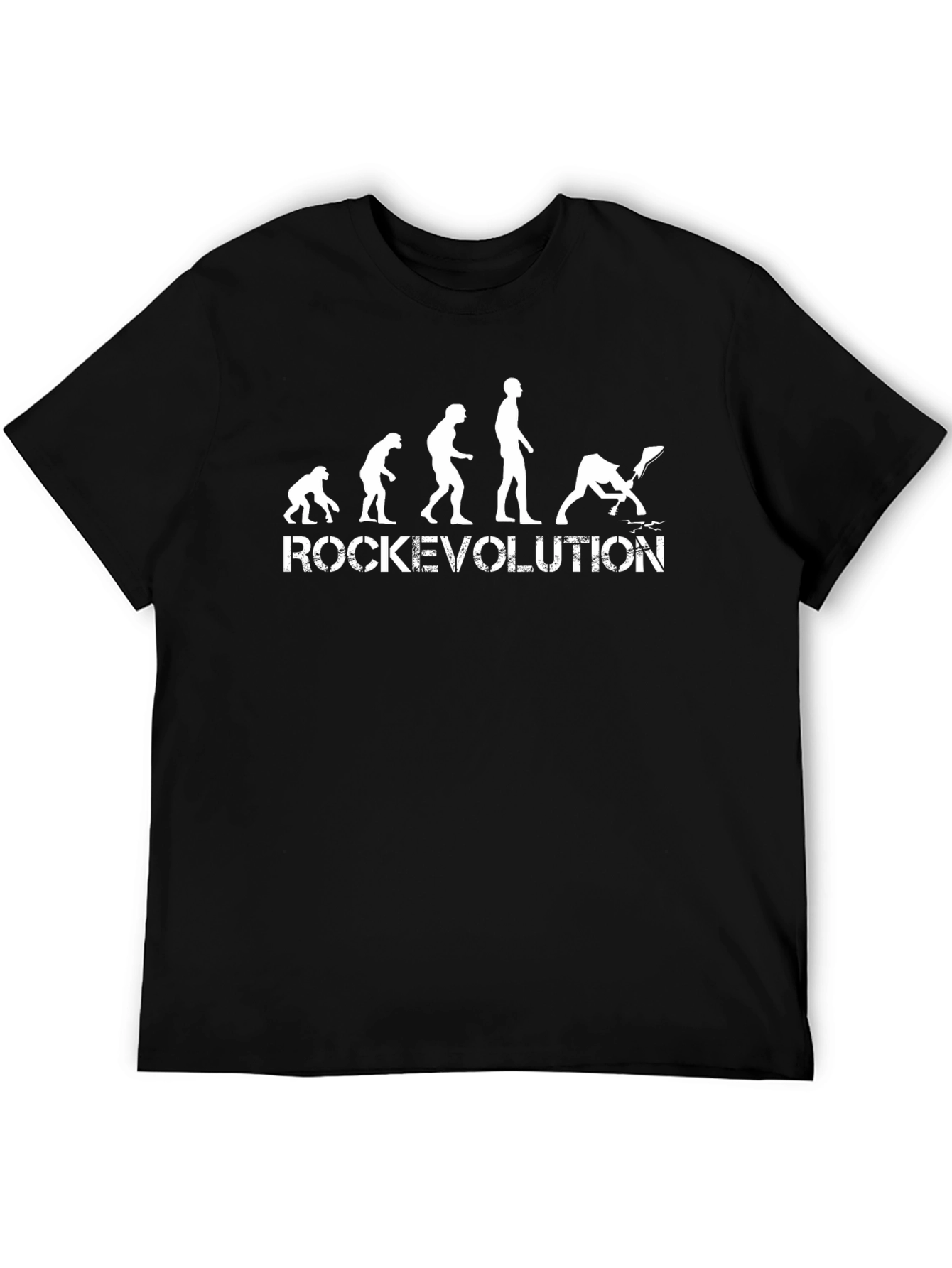 Rock Evolution Graphic Tee - Musician T-Shirt