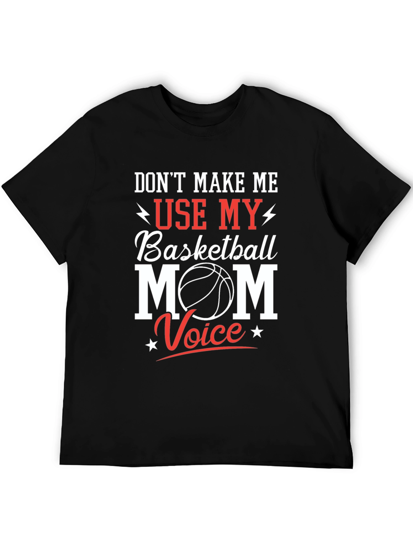 Basketball Mom T-Shirt - Novelty Graphic Tee