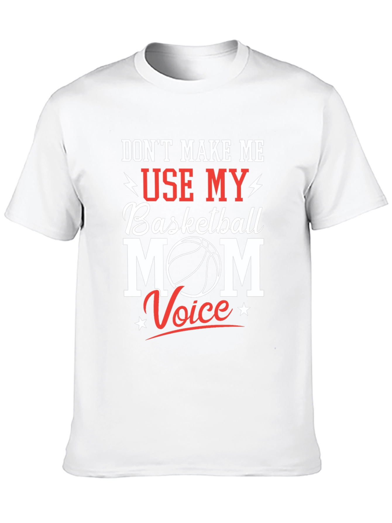 Basketball Mom T-Shirt - Novelty Graphic Tee