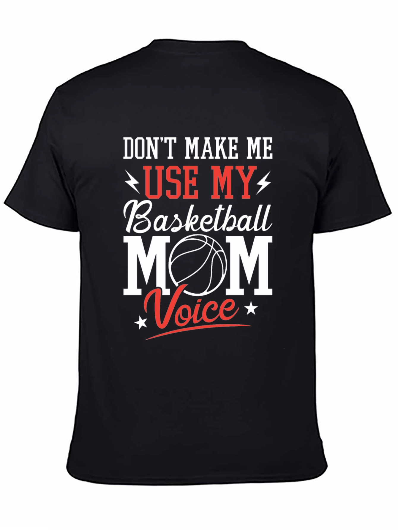 Basketball Mom T-Shirt - Novelty Graphic Tee