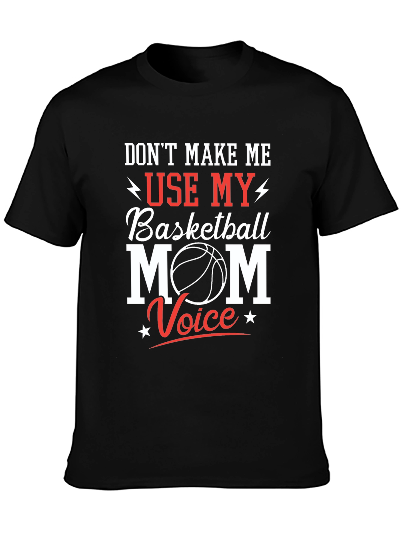 Basketball Mom T-Shirt - Novelty Graphic Tee