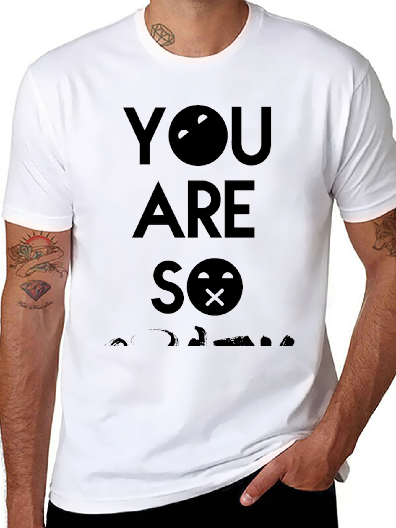 You are so adorable black T-shirt