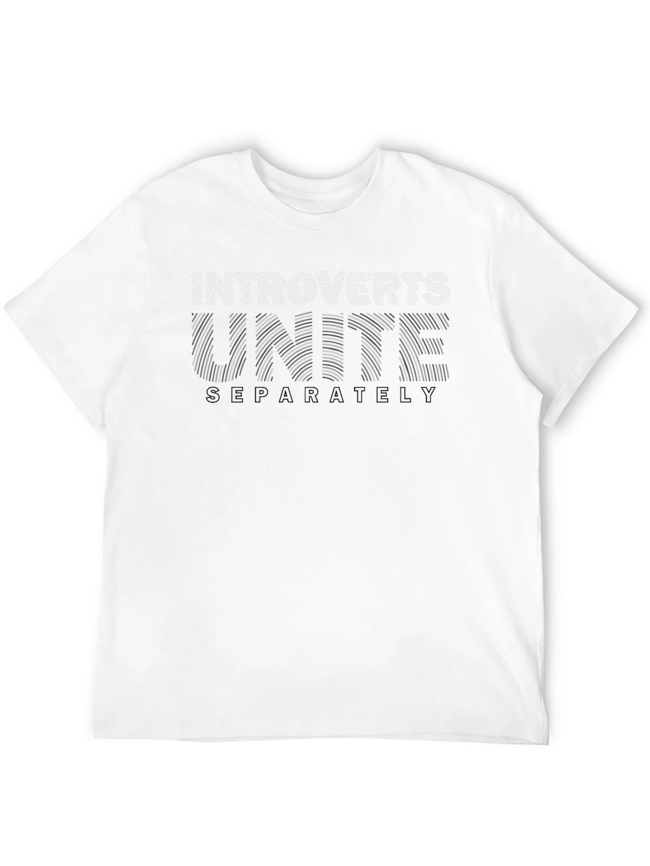Introverts Unite Separately T-Shirt Funny Slogan Tee