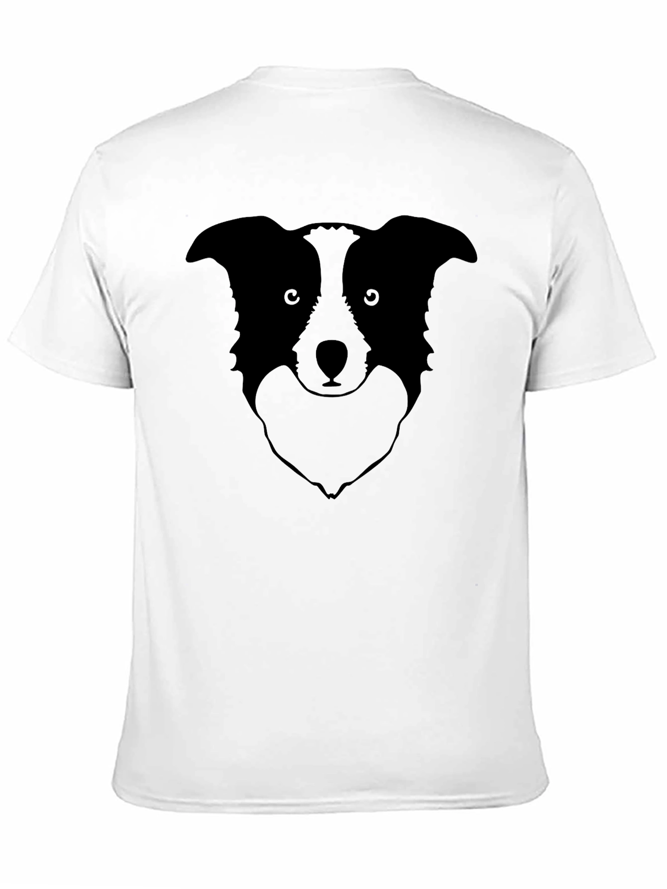 Dog Silhouette Graphic Tee - Stylish Unisex Shirt