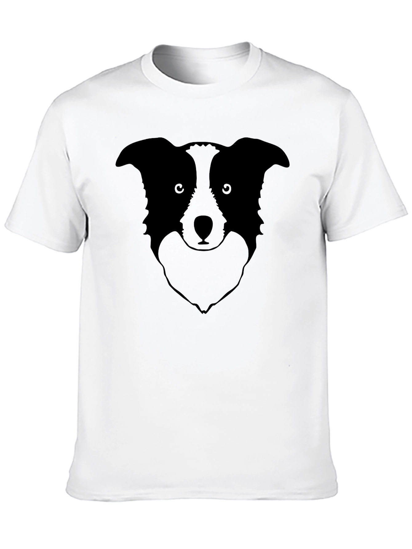 Dog Silhouette Graphic Tee - Stylish Unisex Shirt