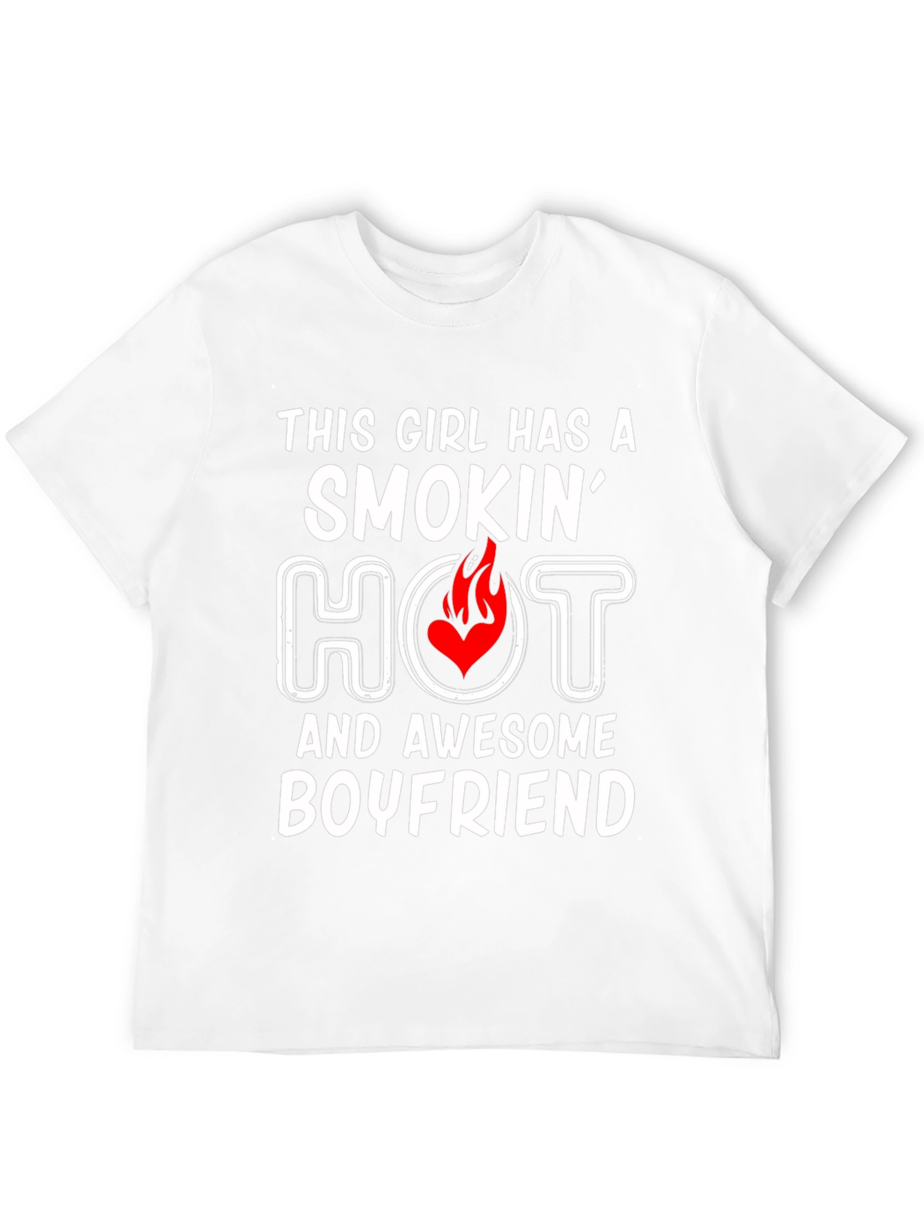 Smokin Hot Boyfriend Graphic Tee