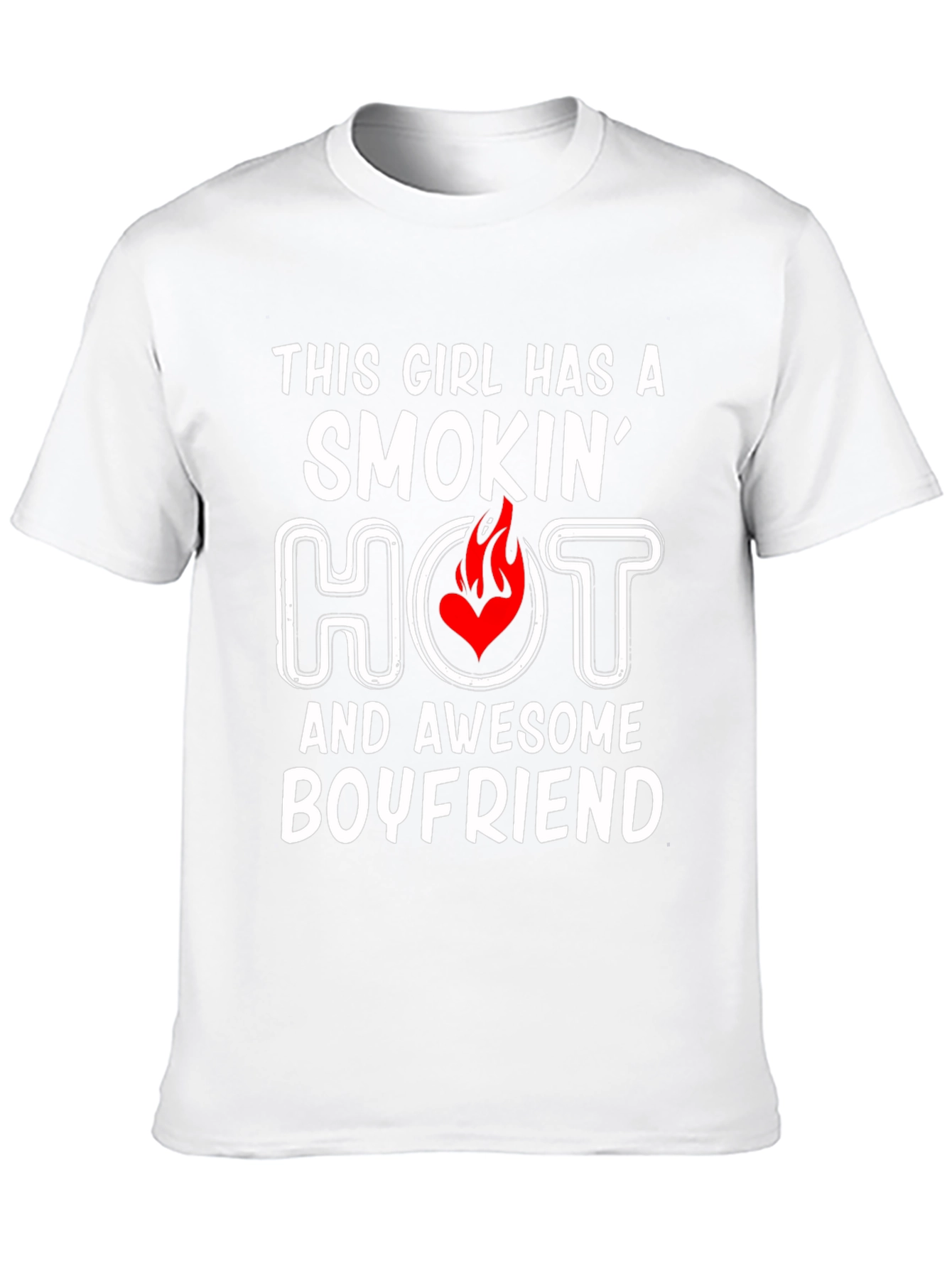 Smokin Hot Boyfriend Graphic Tee