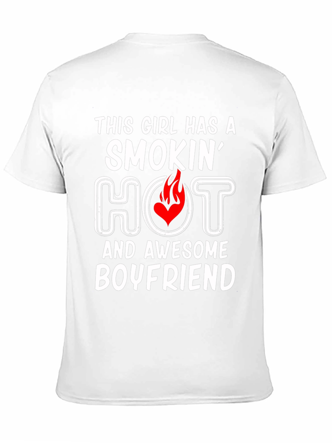 Smokin Hot Boyfriend Graphic Tee