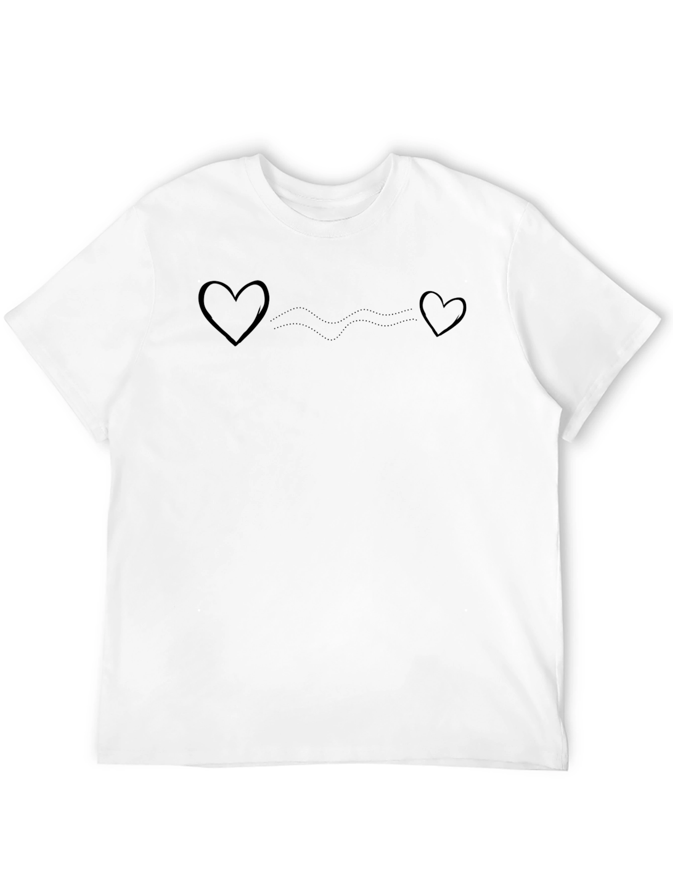 Heart Connection Black T-Shirt
