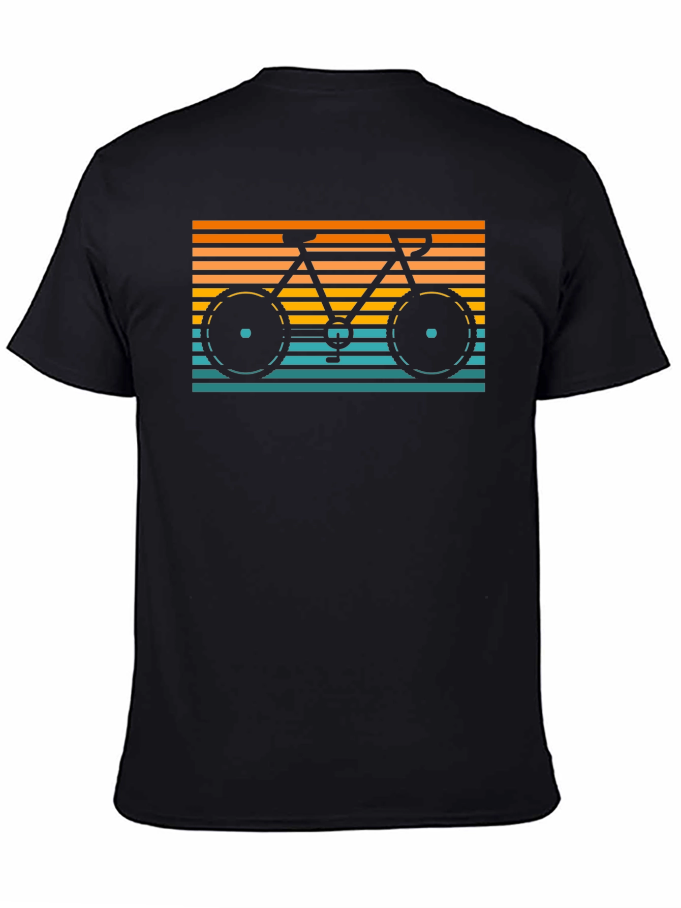 Retro Bicycle Graphic Tee - Stylish Bike Lover Shirt