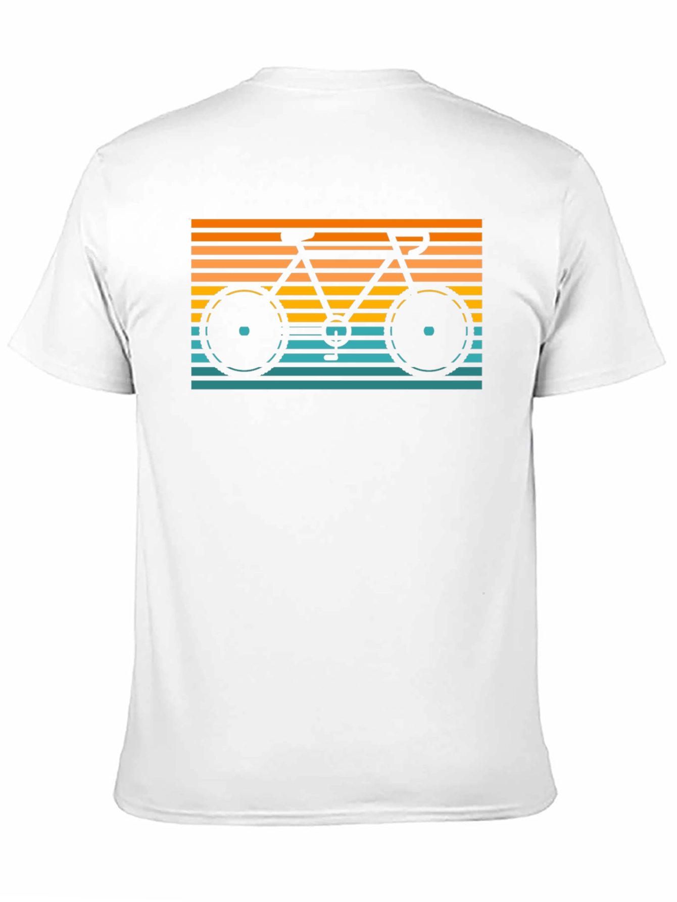 Retro Bicycle Graphic Tee - Stylish Bike Lover Shirt
