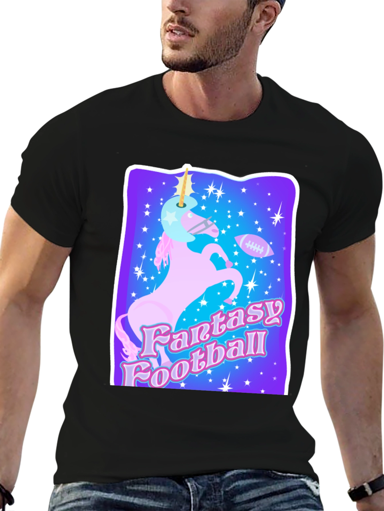 Fantasy Football Unicorn T-Shirt