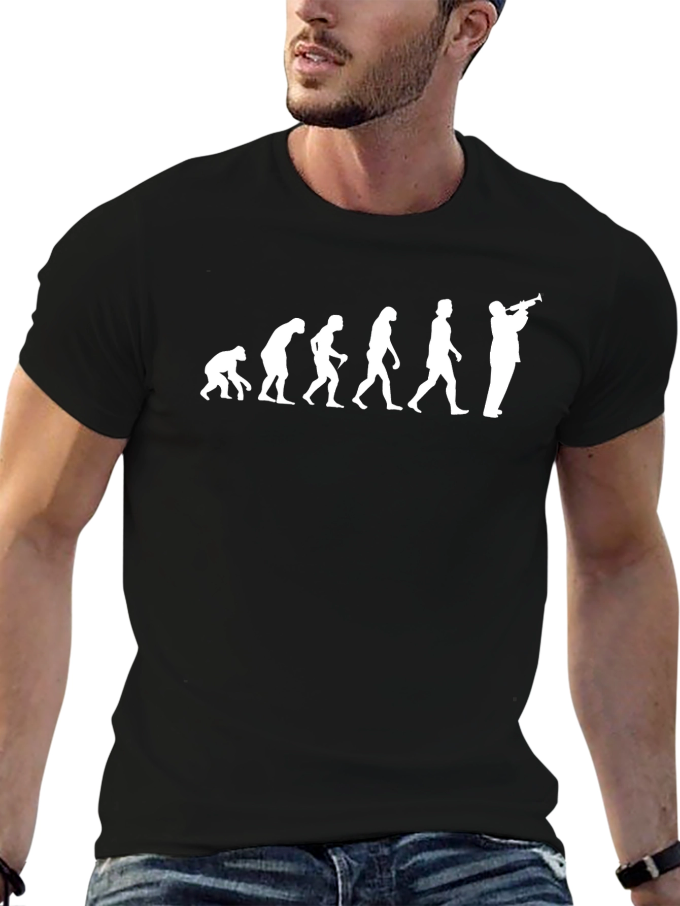 Evolution of Jazz T-Shirt - Funny Music Tee