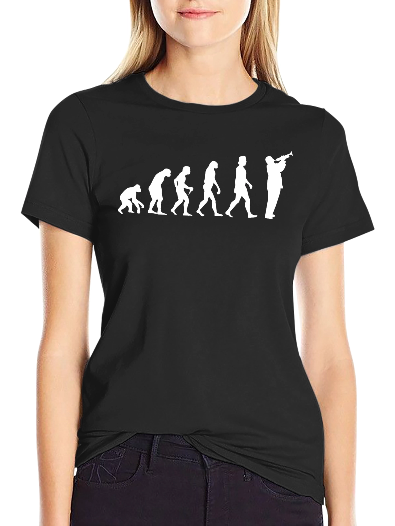 Evolution of Jazz T-Shirt - Funny Music Tee