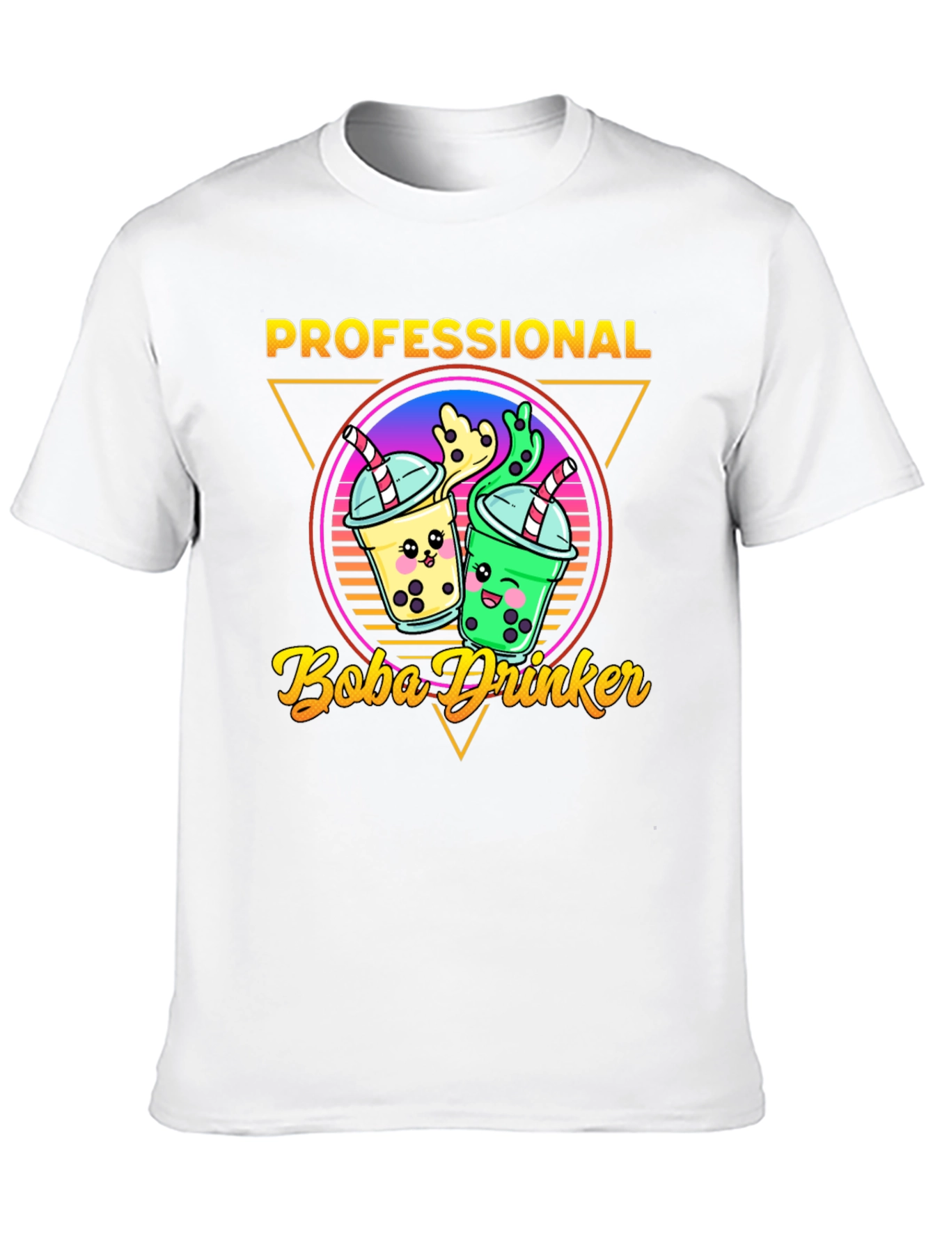 Professional Boba Drinker Graphic T-Shirt