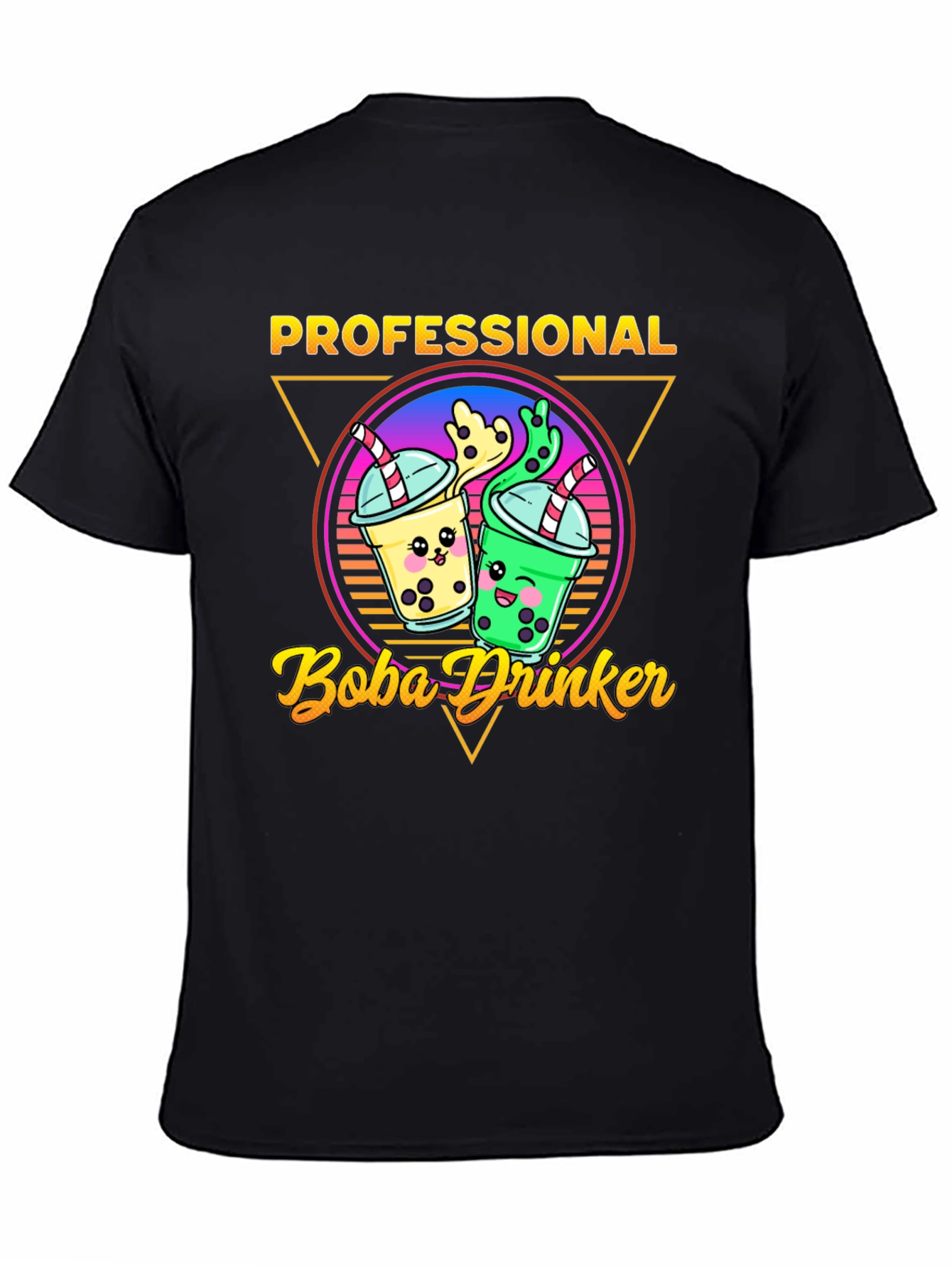 Professional Boba Drinker Graphic T-Shirt