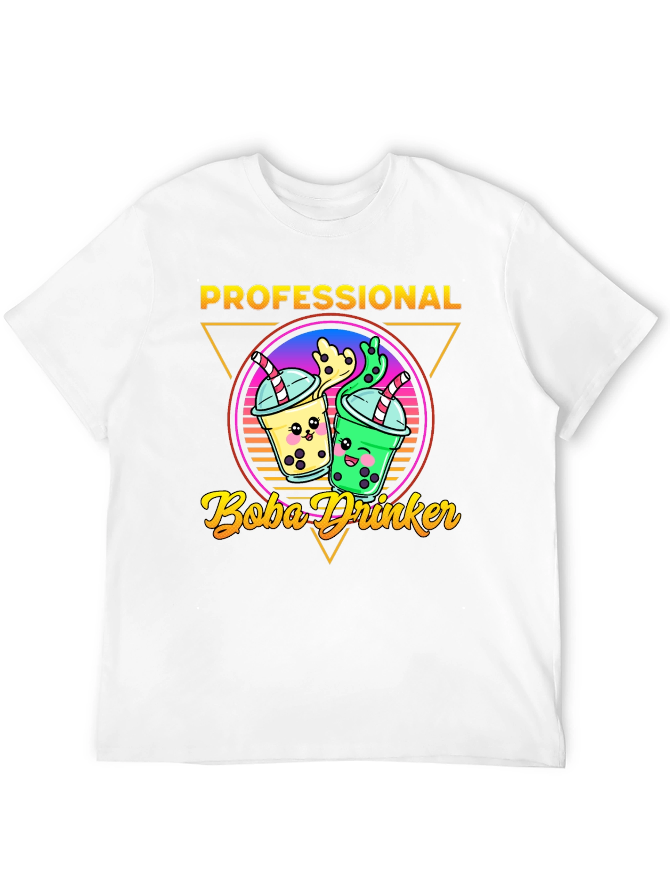 Professional Boba Drinker Graphic T-Shirt